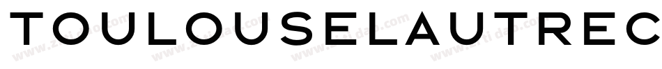 ToulouseLautrec Regular字体转换